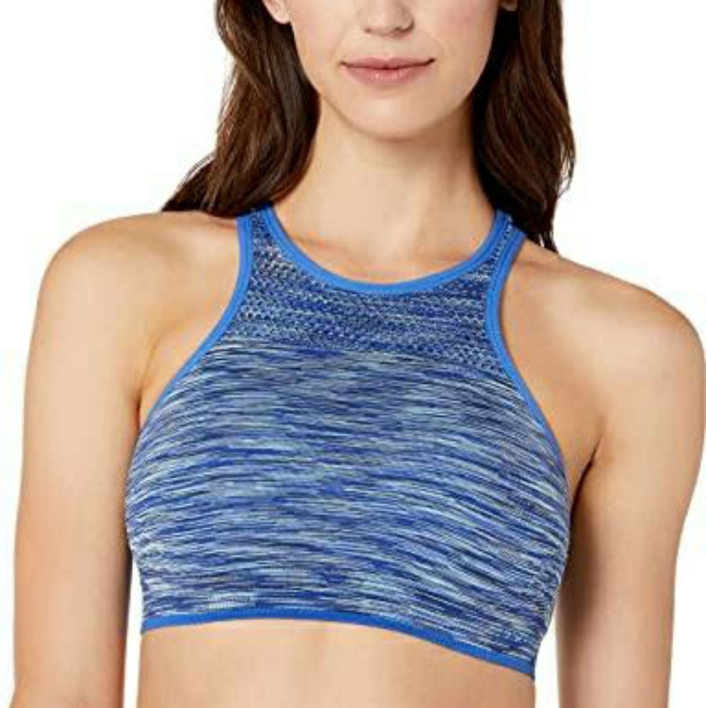 Jockey Women’s Torpedo Space Dye Racerback Bra Lg - Picture 2 of 14